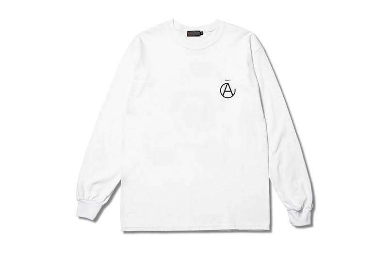 AFFA CAREERING UNDERCOVER Capsule Release Anarchy Forever Forever Anarchy Black White T shirt long sleeve Jun Takahashi Hiroshi Fujiwara Under C