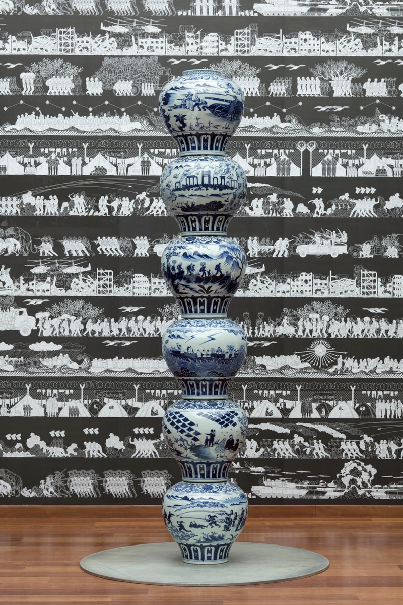 Ai Weiwei "Cao / Humanity" Exhibit at UTA Artist Space los angeles china 