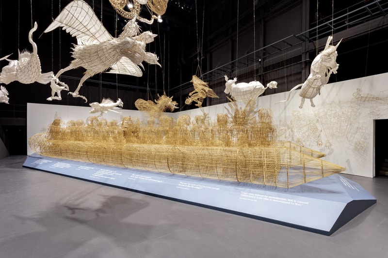 ai weiwei life cycle marciano art foundation exhibition installation sculpture artwork artist