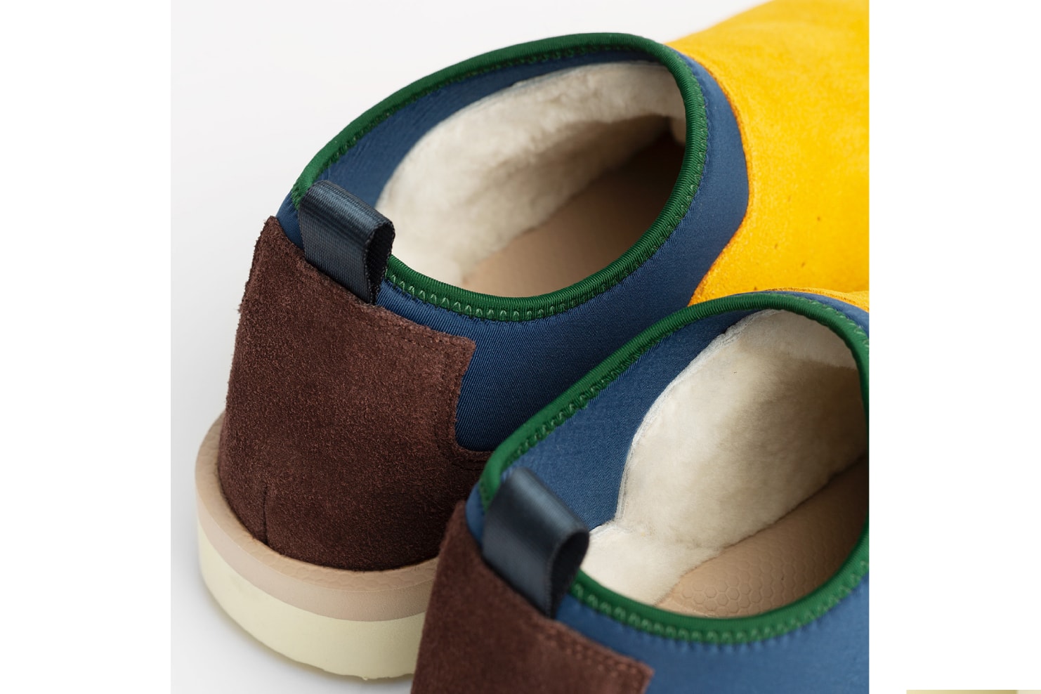 Aimé Leon Dore suicoke sandals pavo shearling slip on fall winter 2018 collaboration drop release date info sneaker shoe