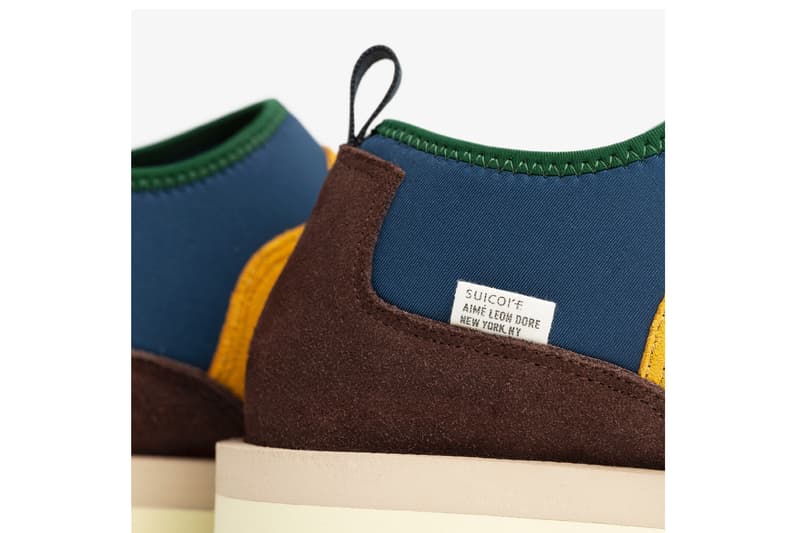 Aimé Leon Dore suicoke sandals pavo shearling slip on fall winter 2018 collaboration drop release date info sneaker shoe