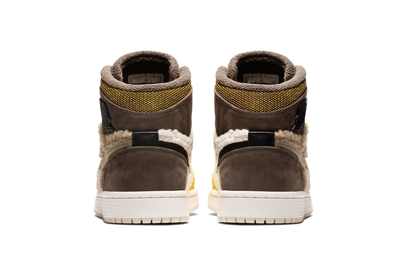 Air Jordan 1 Retro High Premium "Parachute Beige/Lava Glow" sneaker colorway fleece women's release date info price purchase