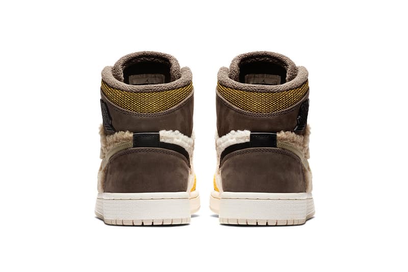Air Jordan 1 Retro High Premium "Parachute Beige/Lava Glow" sneaker colorway fleece women's release date info price purchase