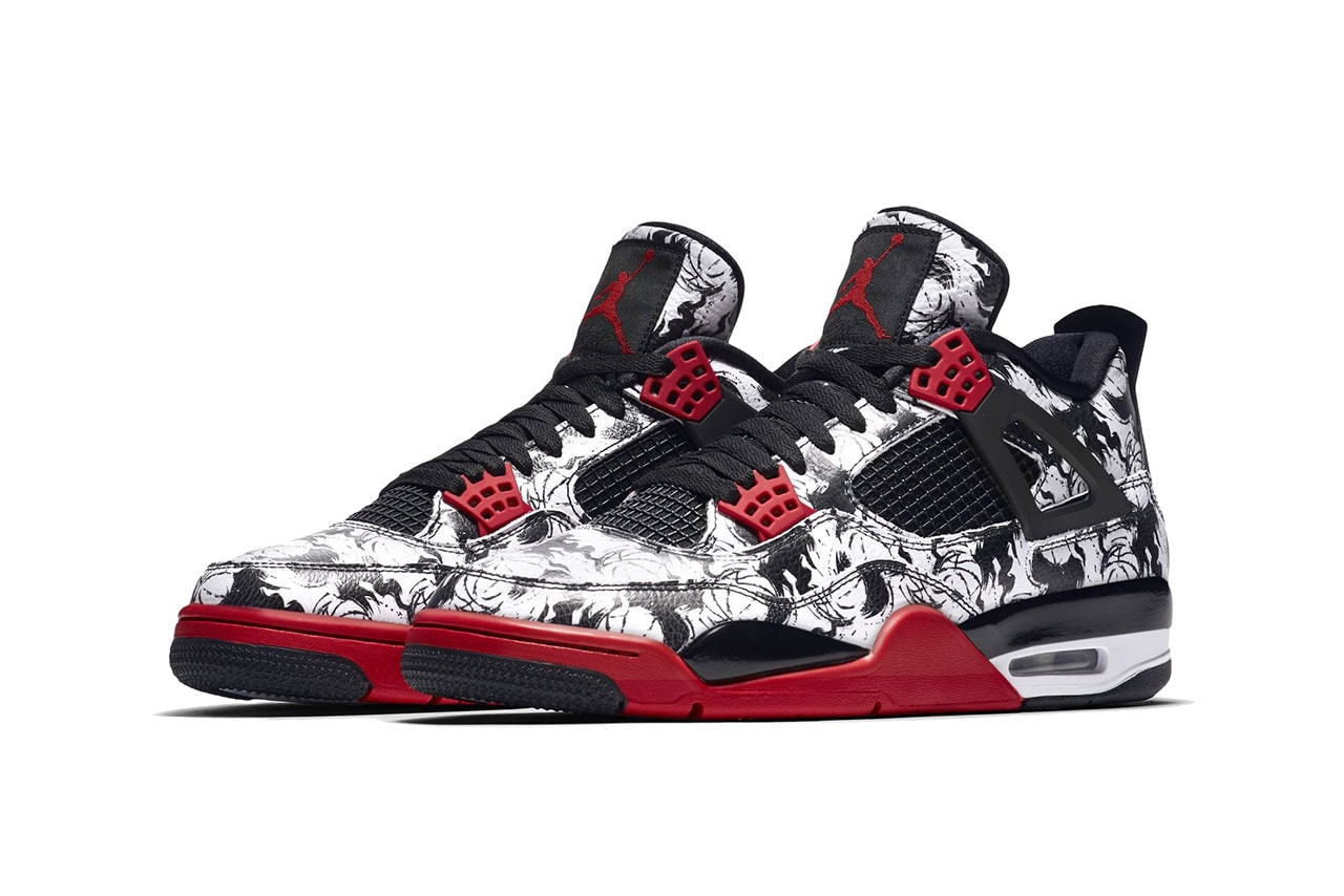 air jordan 4 tattoo closer look 2018 november december