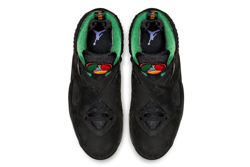 Air Jordan 8 Tinker Air Raid release info sneakers basketball jordan brand black Light Concord Aloe Verde University Red