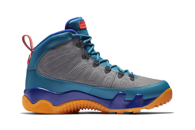 Air Jordan 9 Boot NRG Release Date olive blue purple orange yellow october 2018 price nike sportswear jordan brand 