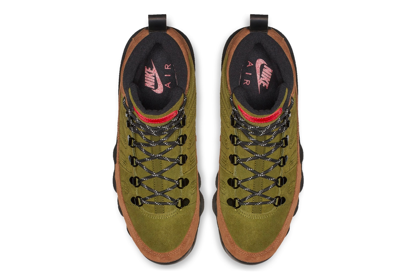 Air Jordan 9 Retro Boot NRG "Beef and Broccoli" Release Date sneaker brown olive colorway price info purchase online october 2018 jordan brand