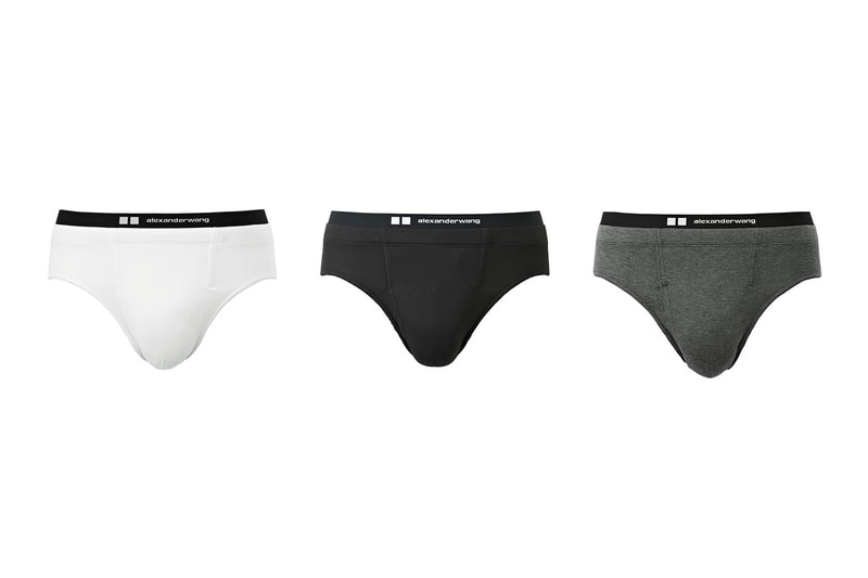 Alexander Wang UNIQLO HEATECH Collection black grey white full look crew neck T shirt leggings bra shorts tank top boxer briefs body suit LifeWear