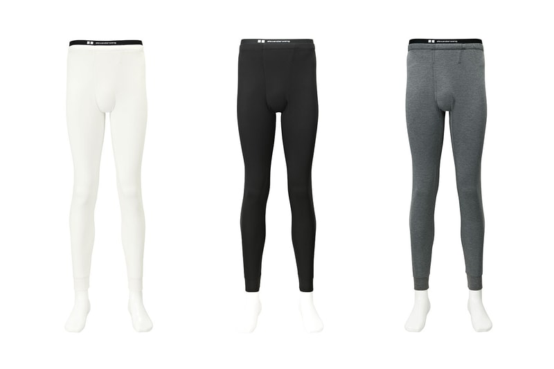 Alexander Wang UNIQLO HEATECH Collection black grey white full look crew neck T shirt leggings bra shorts tank top boxer briefs body suit LifeWear