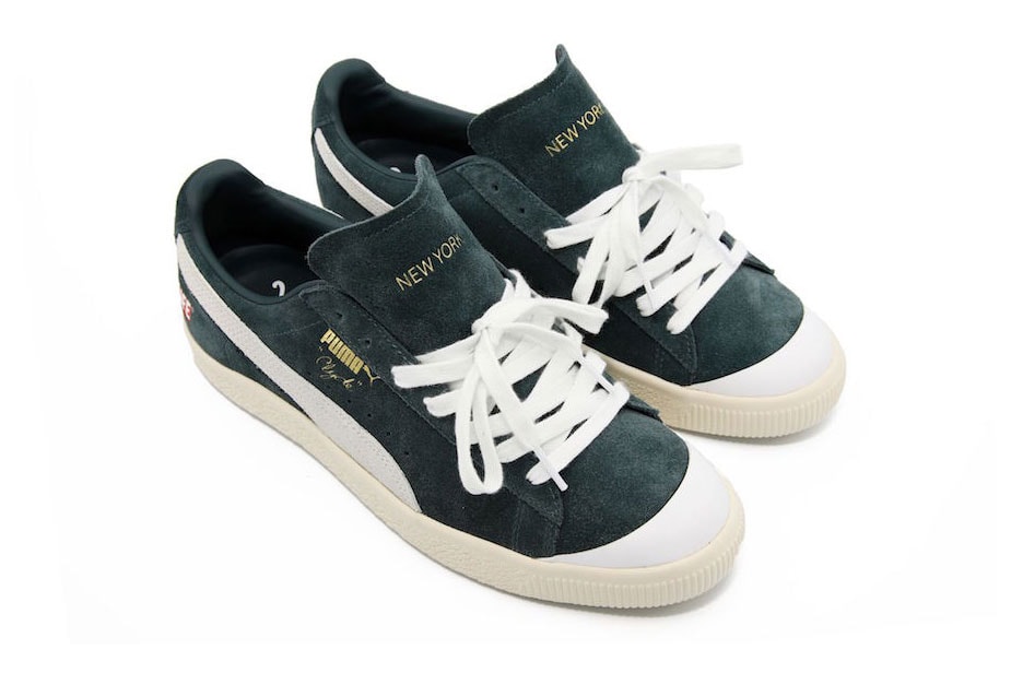 Alife x PUMA Clyde New York Pack Release Date collaboration sneaker colorways navy forrest green price info online in store 
