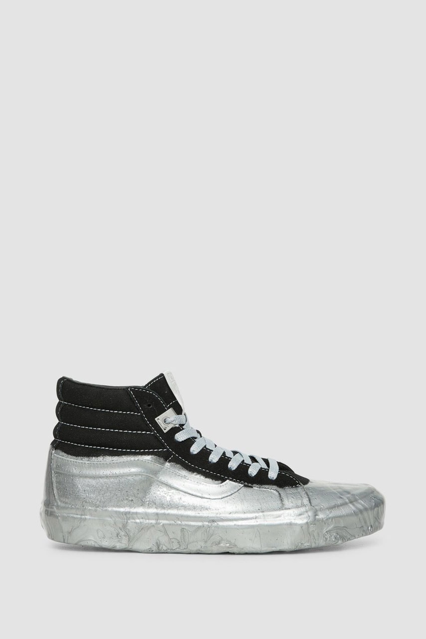 ALYX x Vans Collab Rubber Dipped sneakers shoes black white red silver green buy fall winter 2018 price details info fw18 collab collaboration authentic sk8 hi