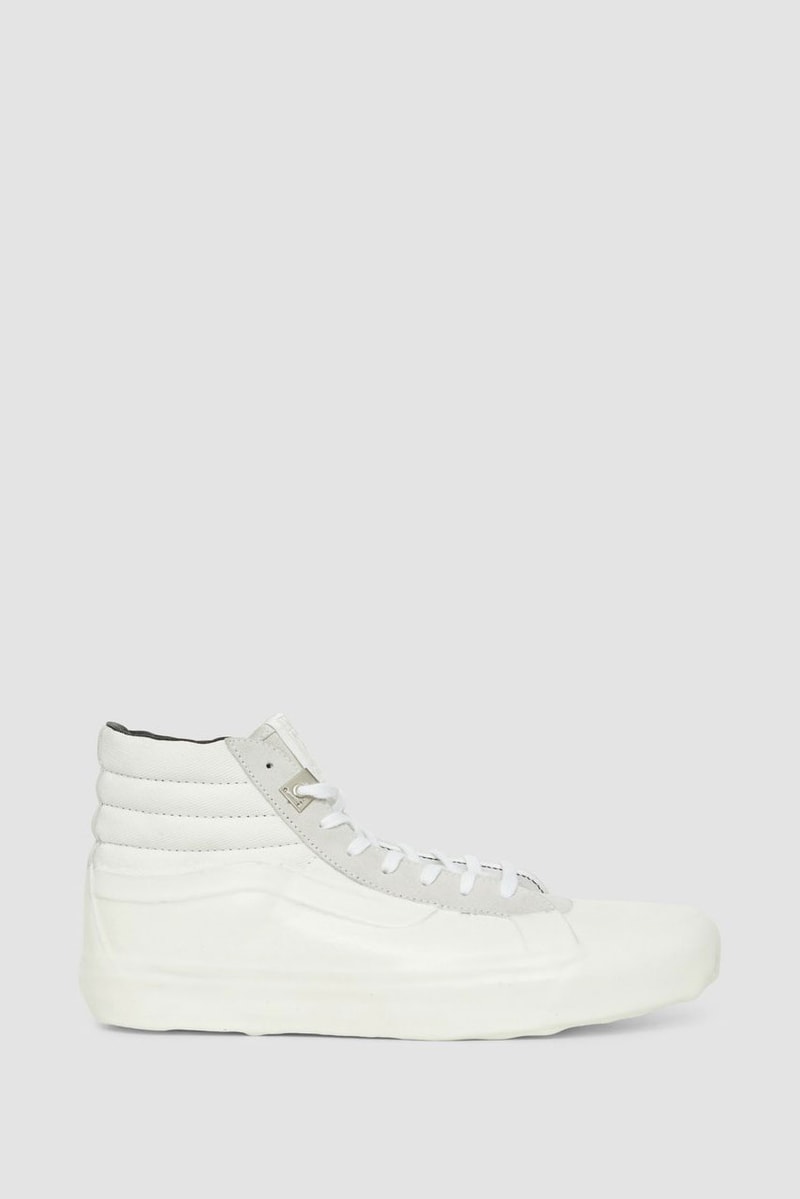 ALYX x Vans Collab Rubber Dipped sneakers shoes black white red silver green buy fall winter 2018 price details info fw18 collab collaboration authentic sk8 hi