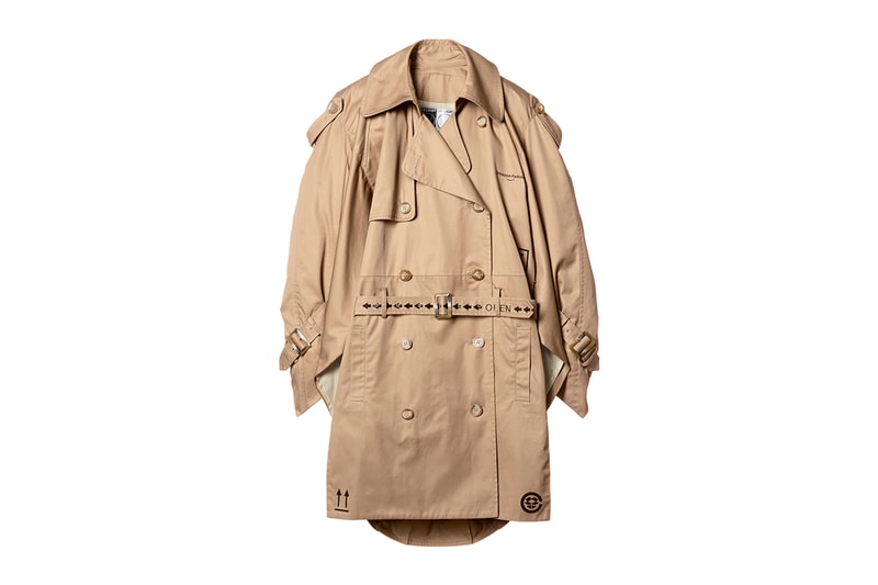 Amazon fashion week tokyo spring summer 2019 october 15 2018 drop release date info skoloct christian dada bed jw ford ANREALAGE Lautashi n.hoolywood trench coat tee shirt print graphic box cardigan collaboration jacket pullover hoodie