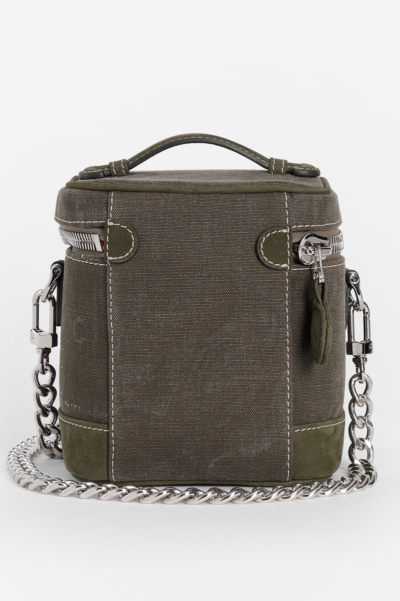 READYMADE Vanity Bag green white release info bags accessories Yuta Hosokawa chain embroidery