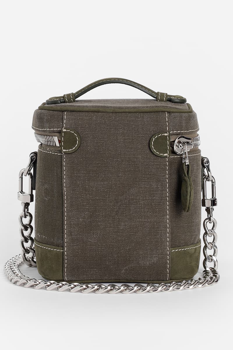 READYMADE Vanity Bag green white release info bags accessories Yuta Hosokawa chain embroidery