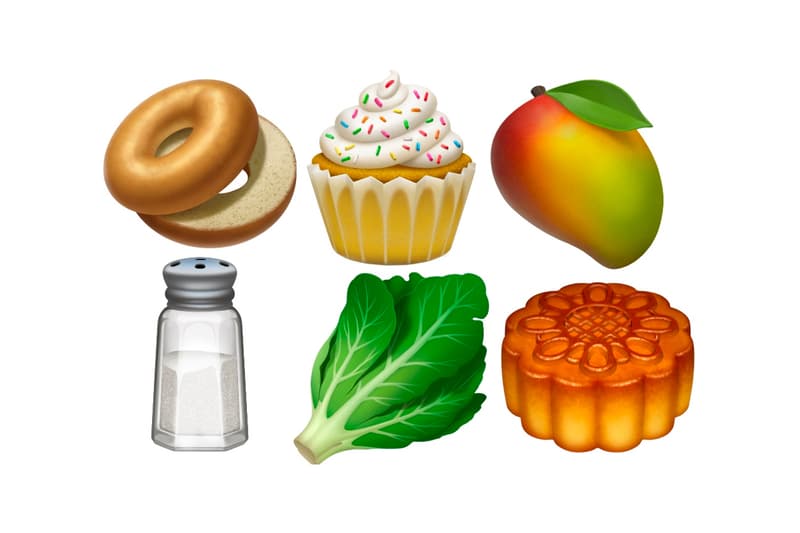 Apple iOS 12.1 Update new Emojis cupcake bagel lacrosse stick compass faces skateboard swan
