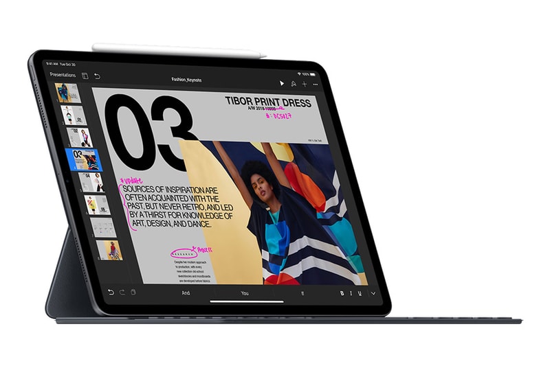 Apple iPad Pro Liquid Retina A12x display face id apple pen pencil snap wireless charge 11 inch 12.9 USB C magnet  smart keyboard folio