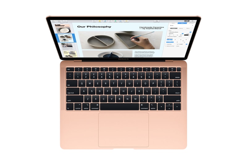 Apple MacBook Air Retina Display 13.3 inch touch id gold orange silver space grey laptop october 30 november 7 brooklyn ny laptop computer 100 percect recycled aluminum 