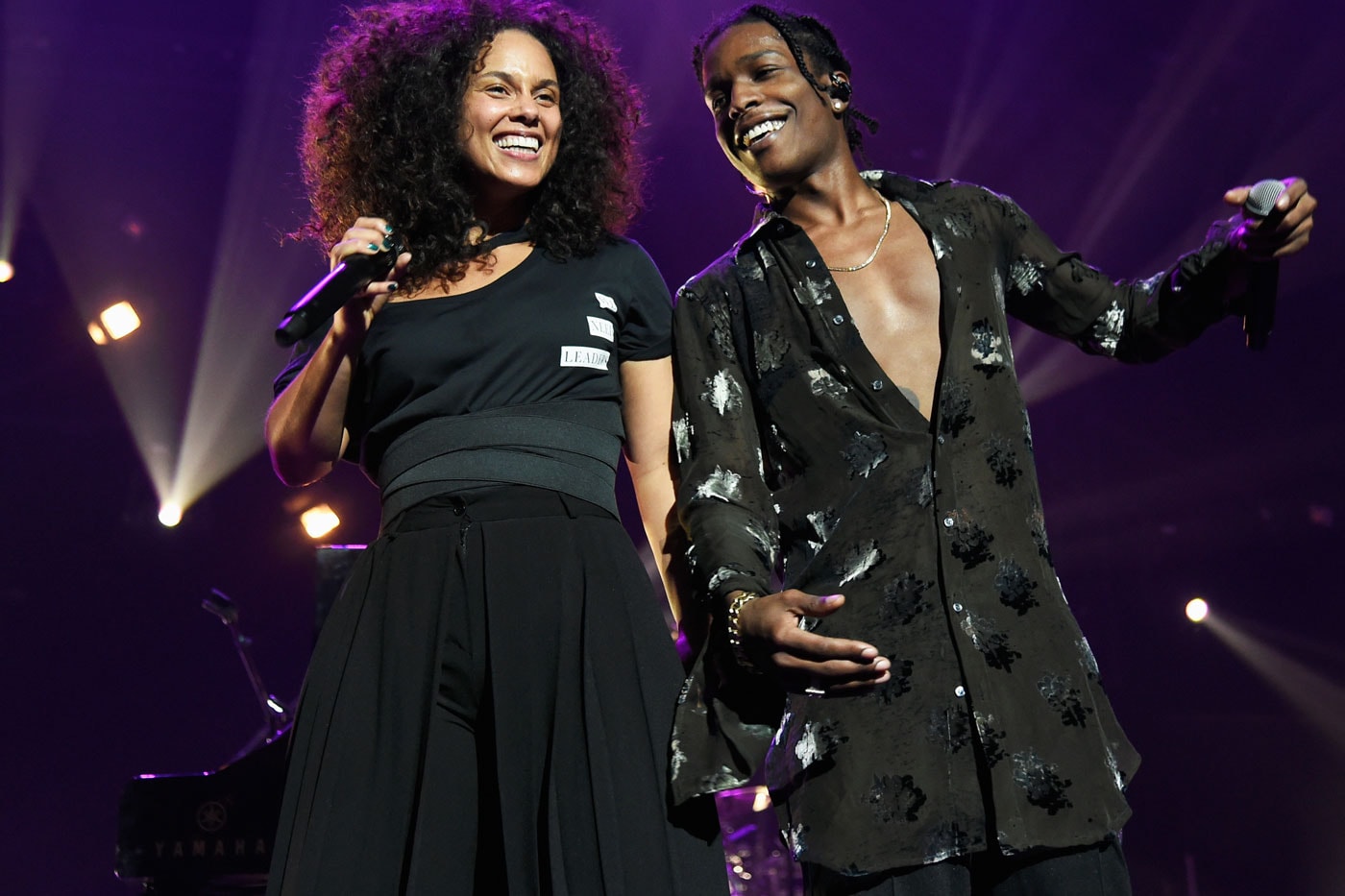 A$AP Rocky Connects With Alicia Keys for "Blended Family"