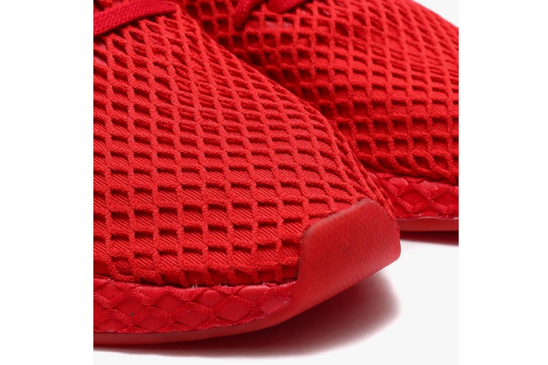 atmos x adidas Deerupt All-Red Release Date sneaker metallic gold atmos japan november
