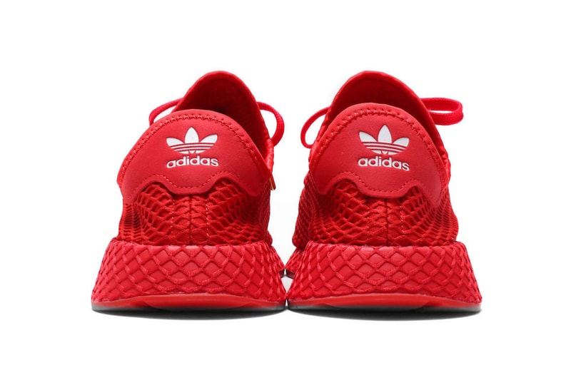 atmos x adidas Deerupt All-Red Release Date sneaker metallic gold atmos japan november