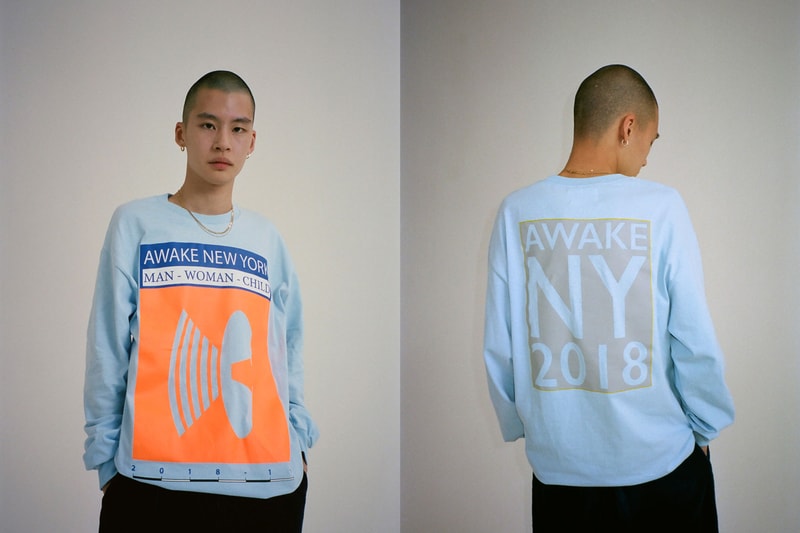 Awake NY Fall 2018 Collection Lookbook Release date info drop buy winter web store october 31 2018 procell november 6 collaboration accessories bags