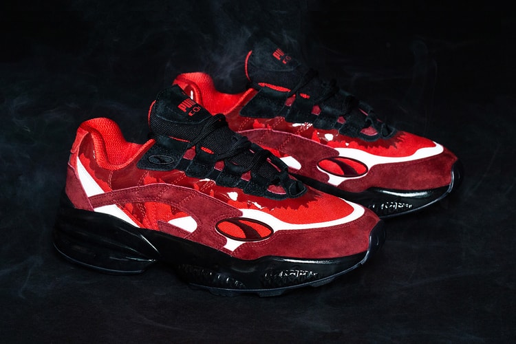 A First Look at the BAIT x Marvel x PUMA Cell Venom "Carnage"