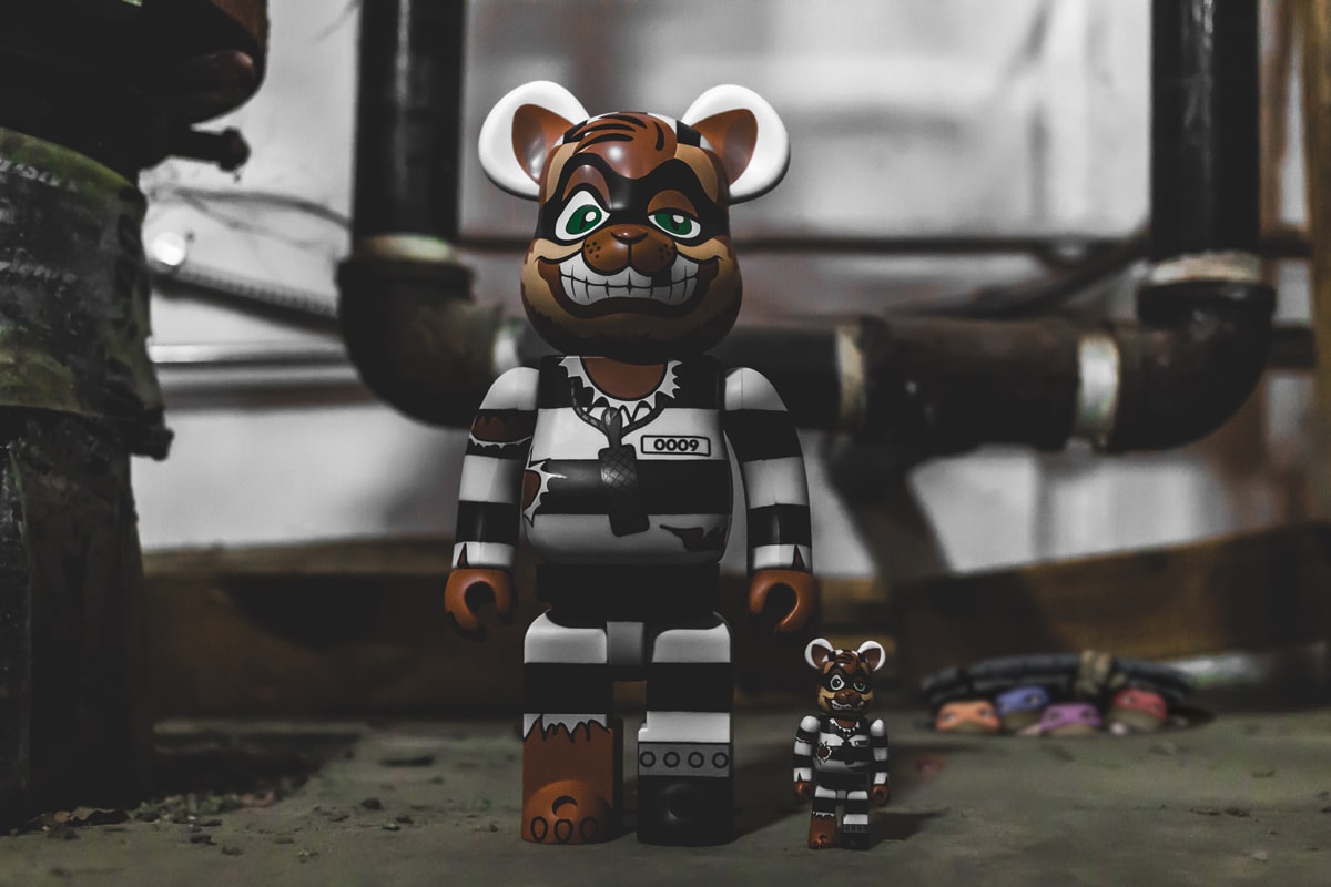 Bait Medicom Toy Teenage Mutant Ninja Turtles Bearbricks Be@rbrick TMNT Scratch