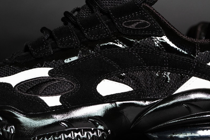 BAIT Marvel PUMA Cell Venom black white movie film release info alpha industries ma-1 bomber jacket