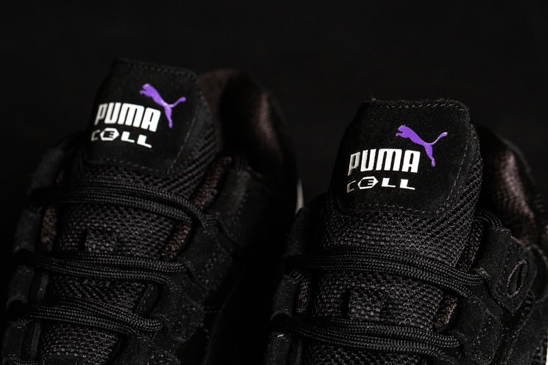 BAIT Marvel PUMA Cell Venom black white movie film release info alpha industries ma-1 bomber jacket