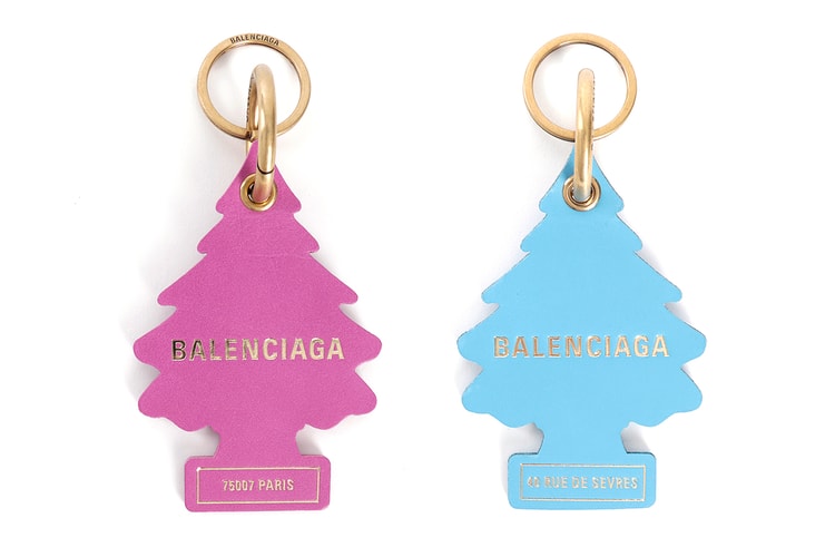 Balenciaga Drops Air Freshener-Inspired Pine Tree Keychains