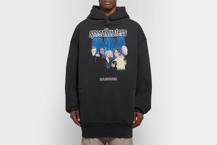 Balenciaga's Retro "Speedhunters" Hoodie Scratches That '90s Itch