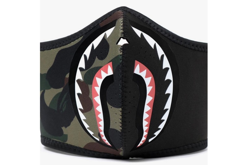 BAPE 1ST Camo Shark Masks Fall/Winter 2018 a bathing ape ape head