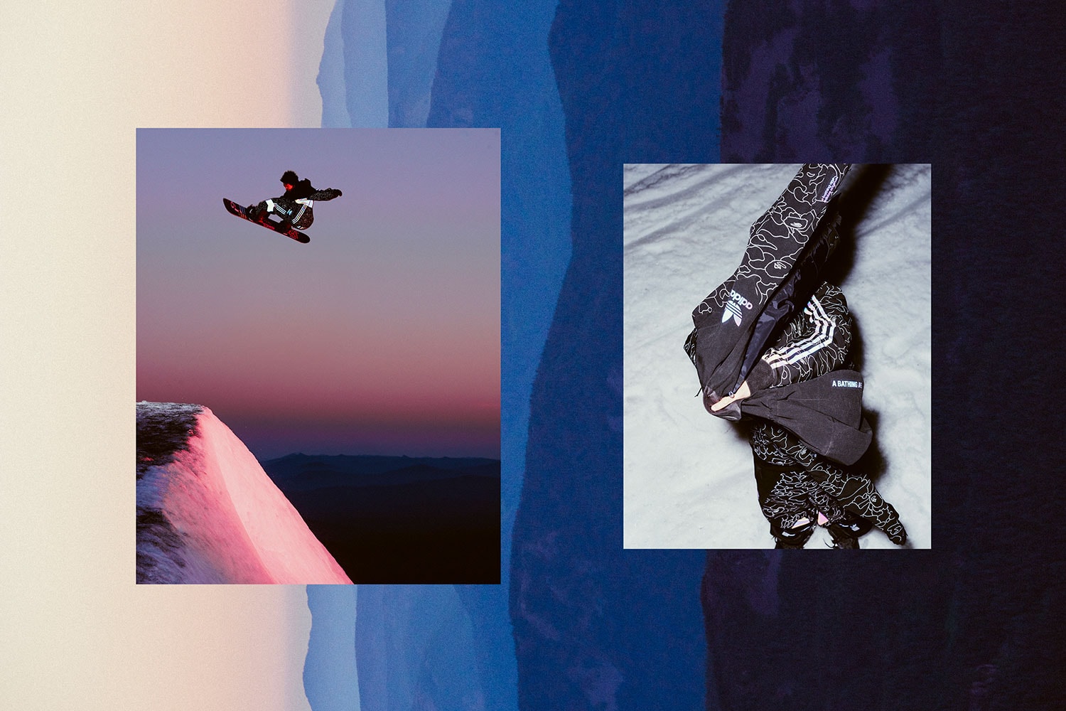 BAPE x adidas Snowboarding Capsule fall winter 2018 a bathing ape ape head snow