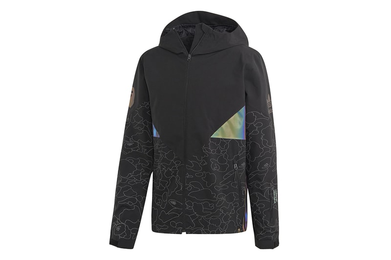 BAPE x adidas Xeno Reflective Collection 3M Neon Black