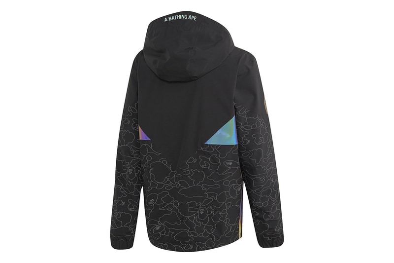 BAPE x adidas Xeno Reflective Collection 3M Neon Black