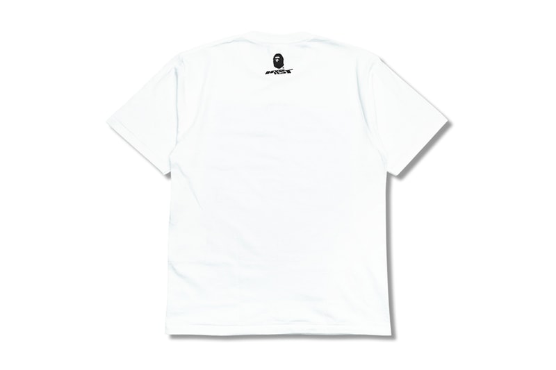 BAPE hypefest ape head camouflage branded t shirt white print logo exclusive october 6 7 2018 release date info