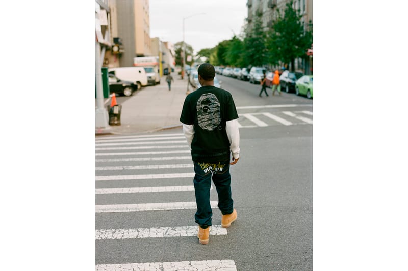 bape undefeated timberland tee