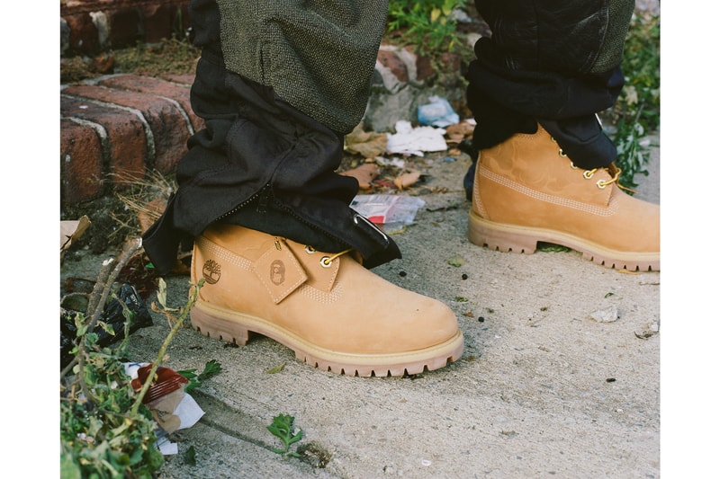 UNDEFEATED x BAPE x Timberland Editorial a bathing ape