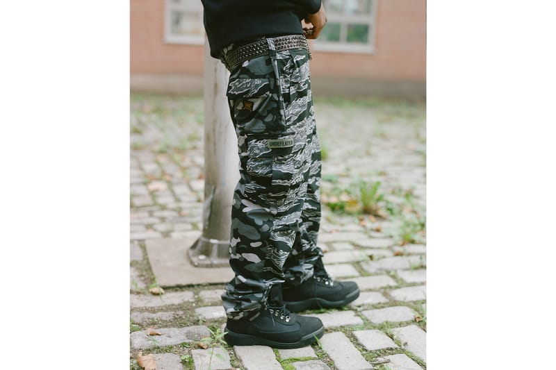 camo and timberlands