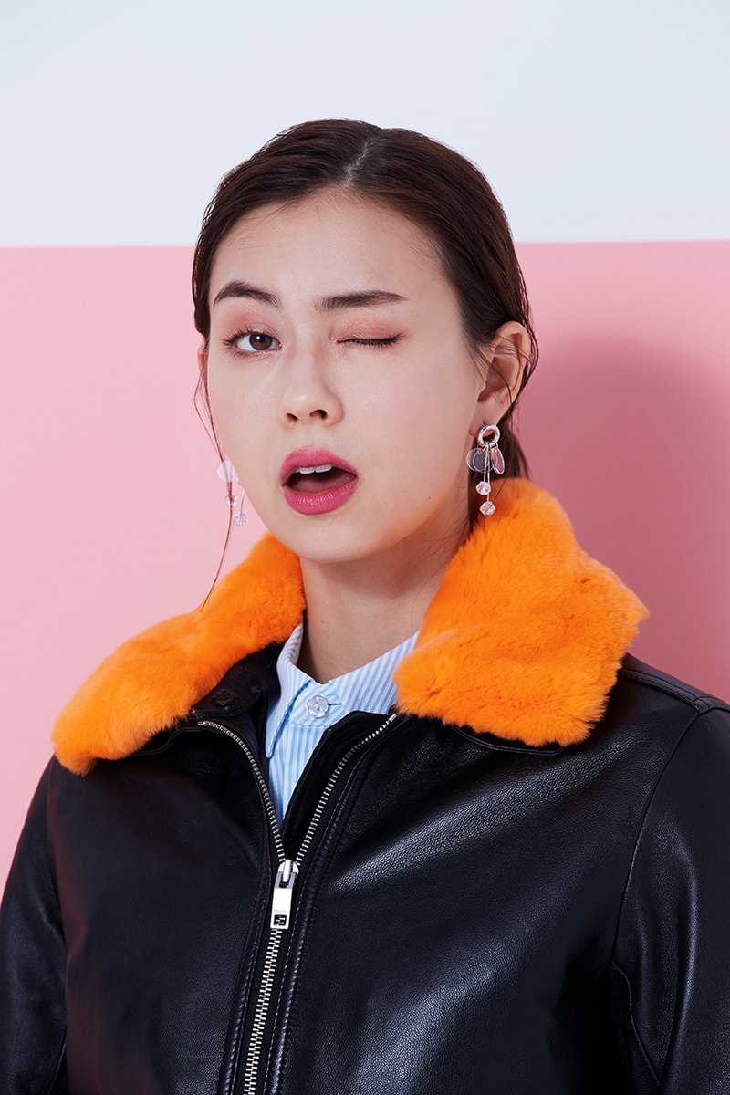 BAPY Fall/Winter 2018 Lookbook Featuring Lauren Tsai BAPE Women Sweaters Coats Skirts Pants 