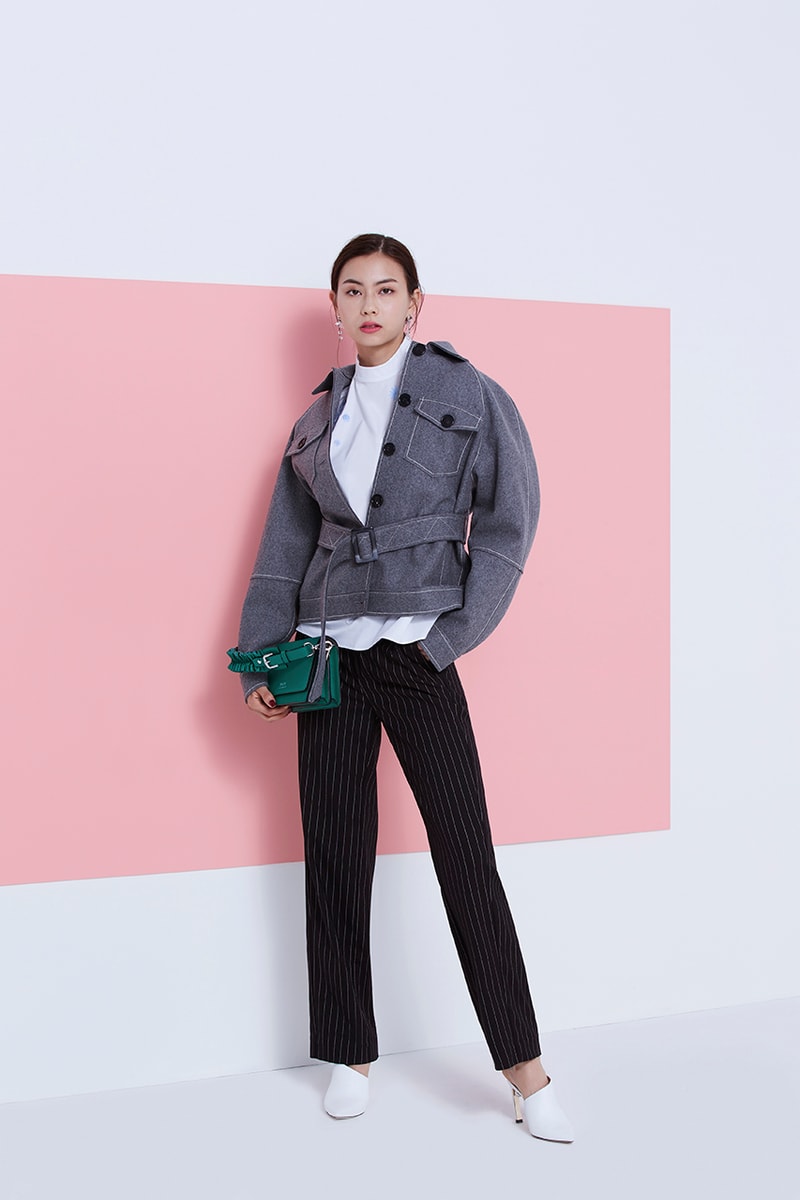 BAPY Fall/Winter 2018 Lookbook Featuring Lauren Tsai BAPE Women Sweaters Coats Skirts Pants 