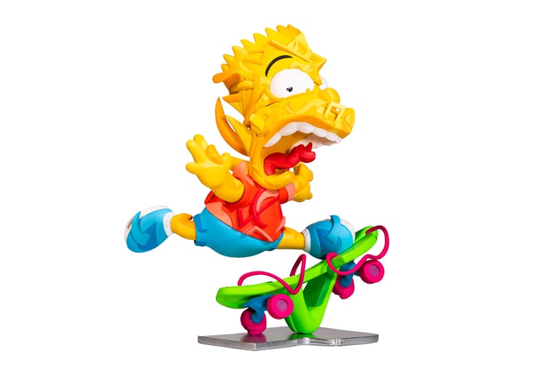 louis de guzman bart simpson elevate vinyl sculpture artworks art artists collectibles
