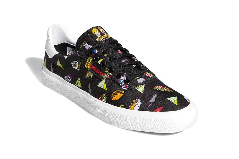 Beavis And ButtHead adidas 3MC Release Black Mike judge Skate