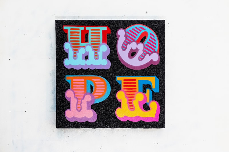 ben eine everything starts somewhere exhibition stolenspace gallery artworks paintings