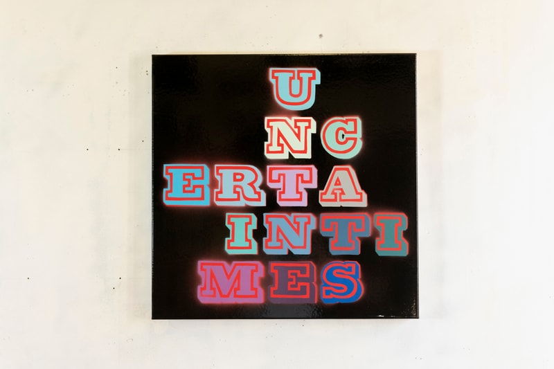 ben eine everything starts somewhere exhibition stolenspace gallery artworks paintings