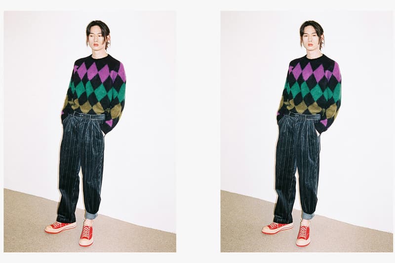 Beslow purple label fall winter 2018 lookbook collection korea brand label drop release date info