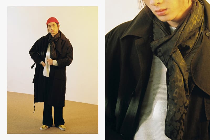 Beslow purple label fall winter 2018 lookbook collection korea brand label drop release date info