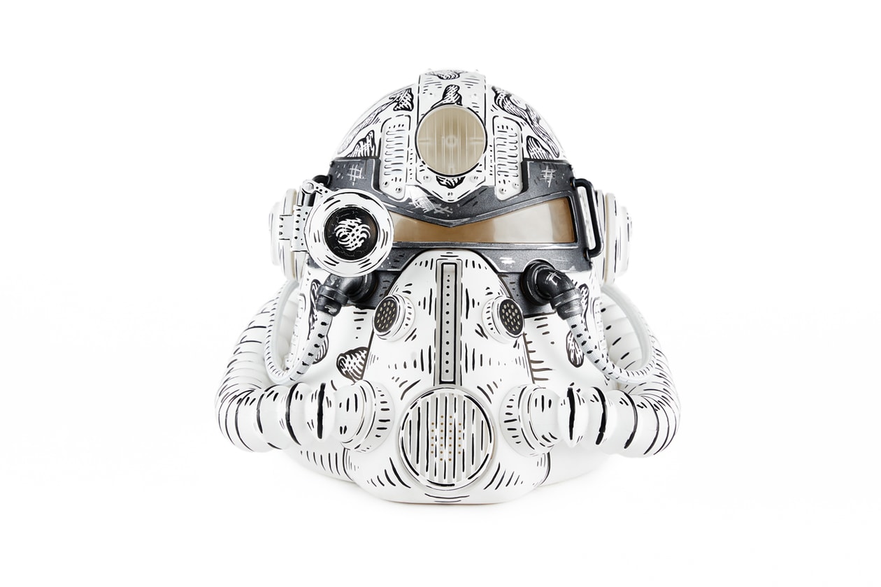 Bethesda x Fallout 76 #HelmetsforHabitat Lookbook artist paddle 8 video games microsoft xbox one playstation