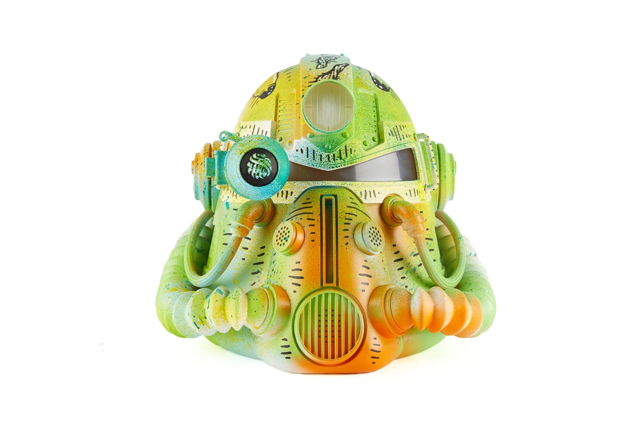 Bethesda x Fallout 76 #HelmetsforHabitat Lookbook artist paddle 8 video games microsoft xbox one playstation
